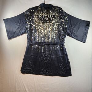 Victoria's Secrets Robe Fashion Show 2018 NYC Collection Size XS-S Black NWT